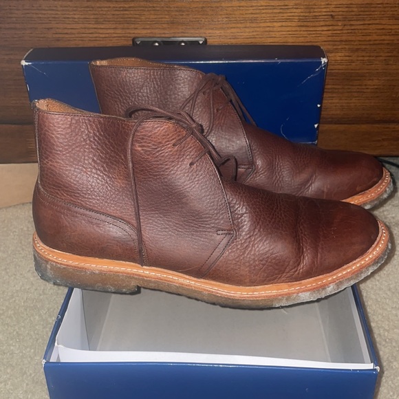 Leather Polo Chukka Boots Size 13 main image 4